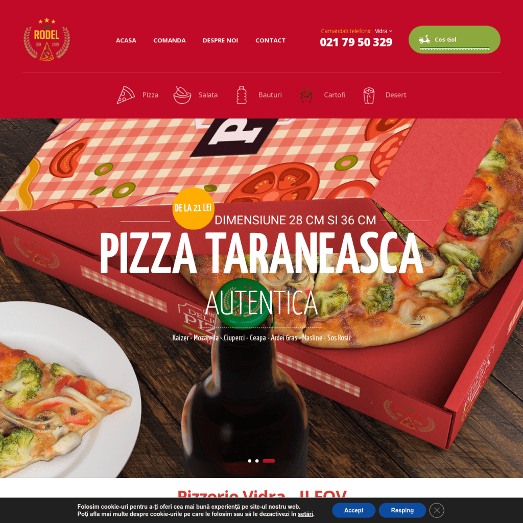 Creare Site Pizzerie